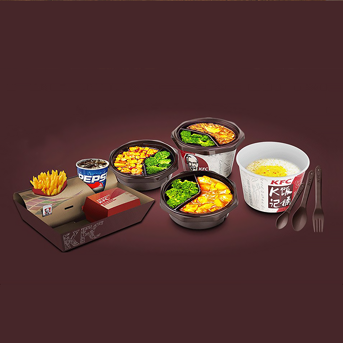 肯德基K记饭桶系列