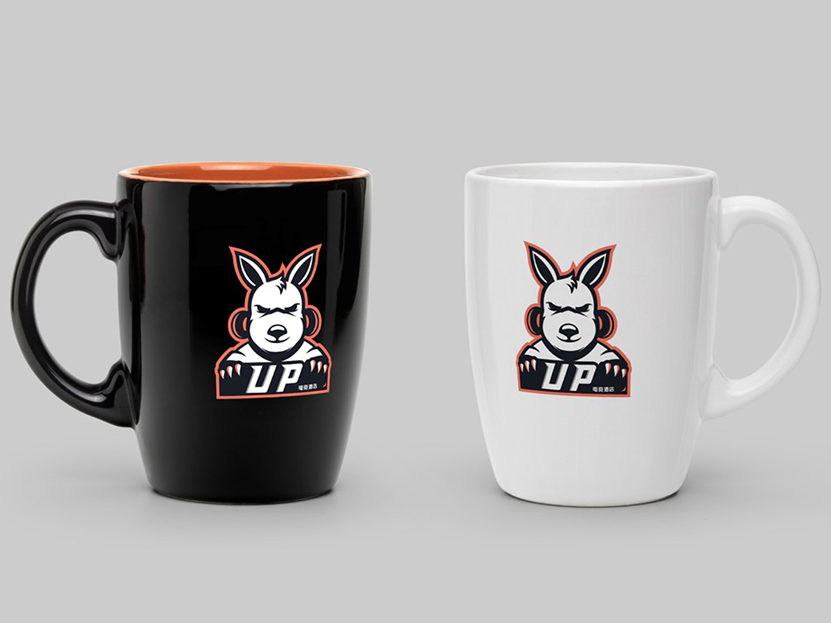 UP电竞酒店LOGO+VI