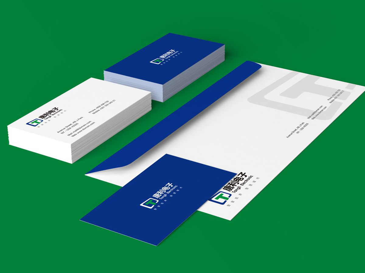 唐利电子科技LOGO+VI