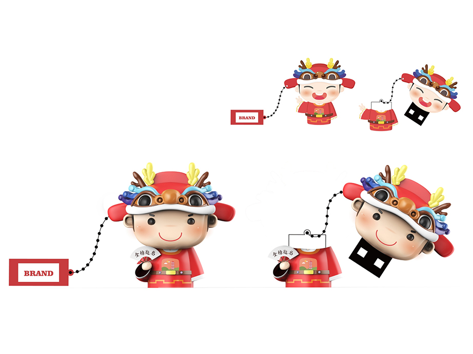 镇海吉祥物形象及衍生品