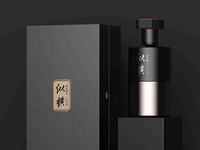 汉匠坊纵横酒包装设计