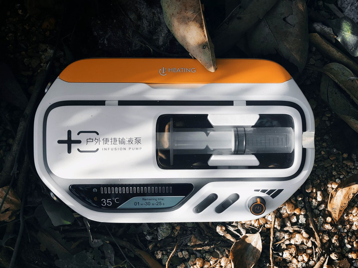 户外便捷输液器