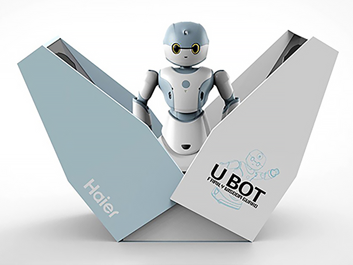 海尔Ubot机器人包装设计