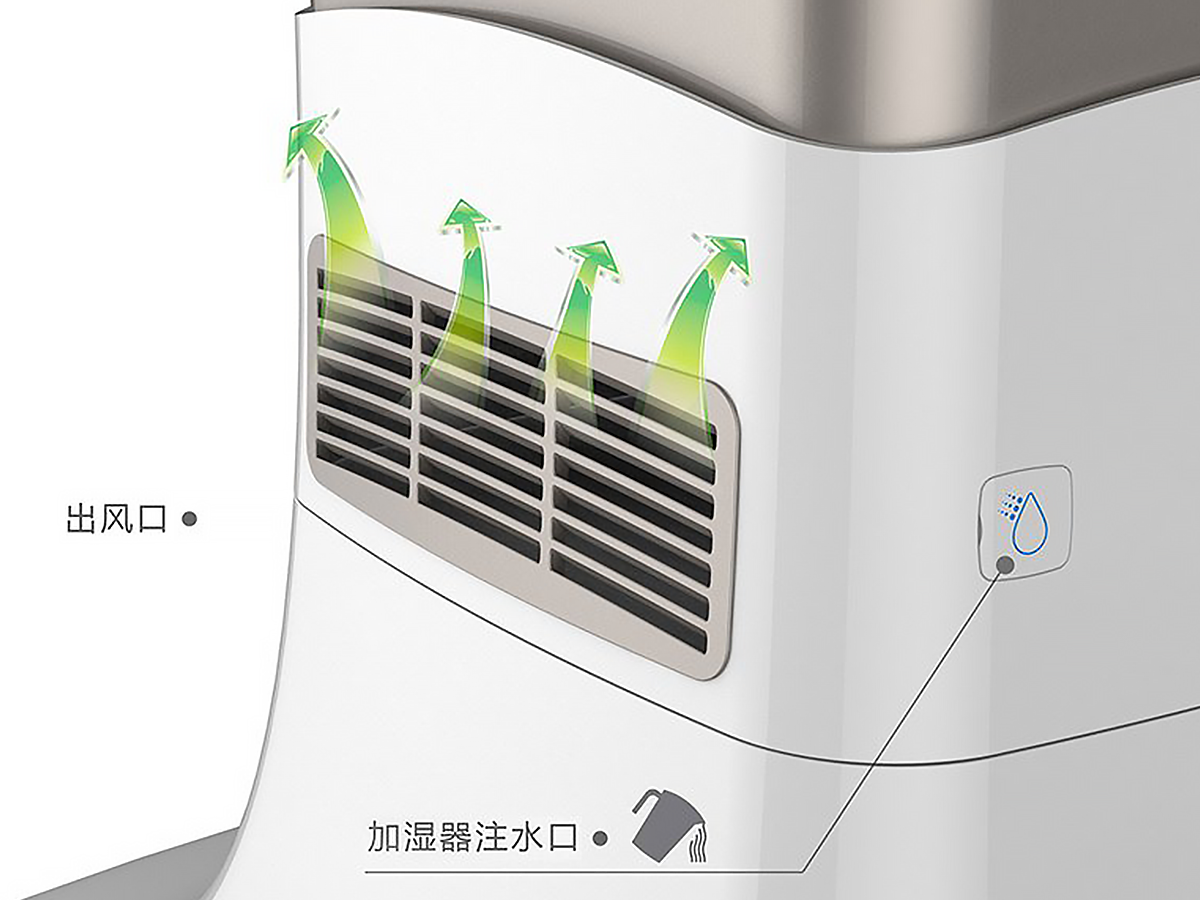 花雀麻将桌空气净化器