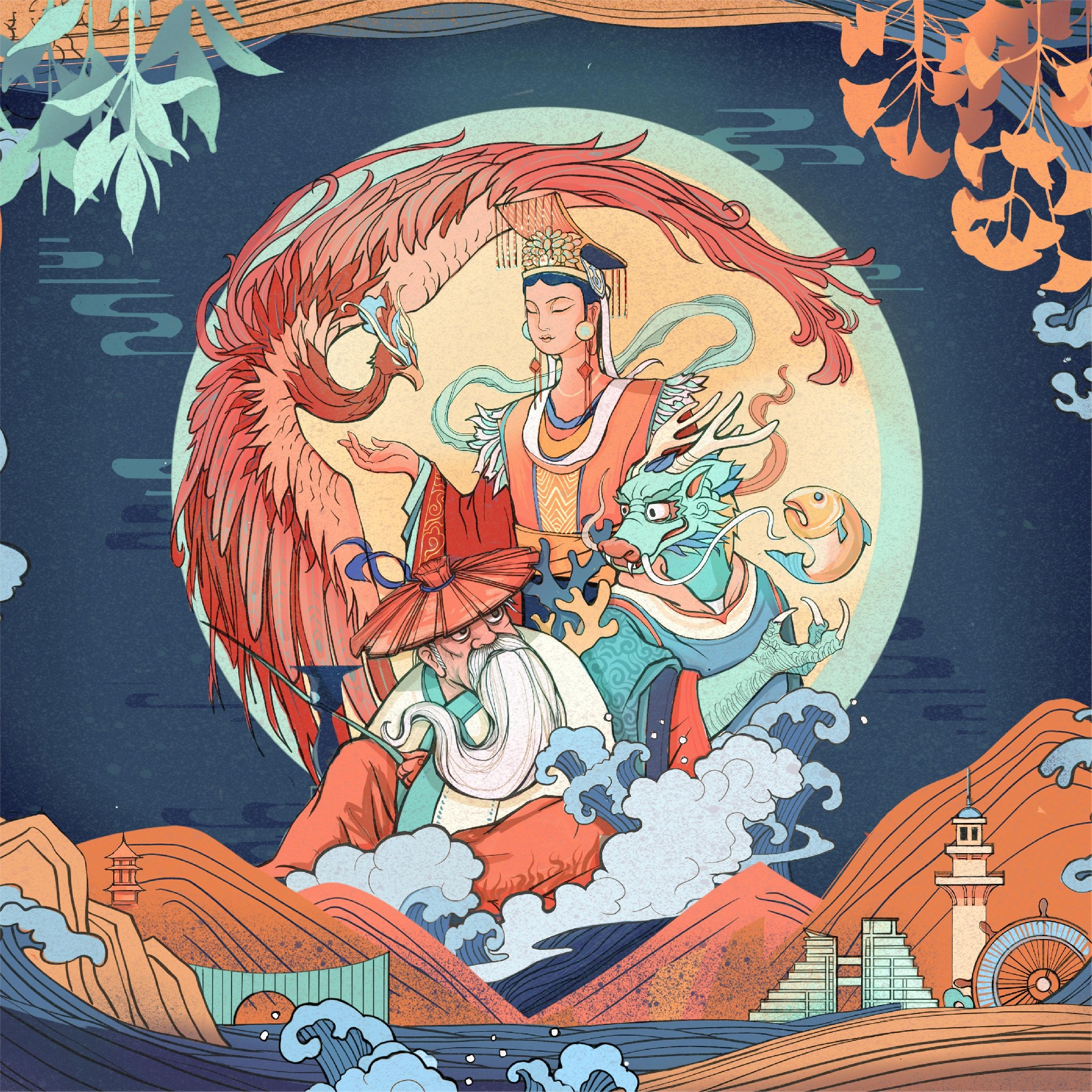 初光先照，祈福日照