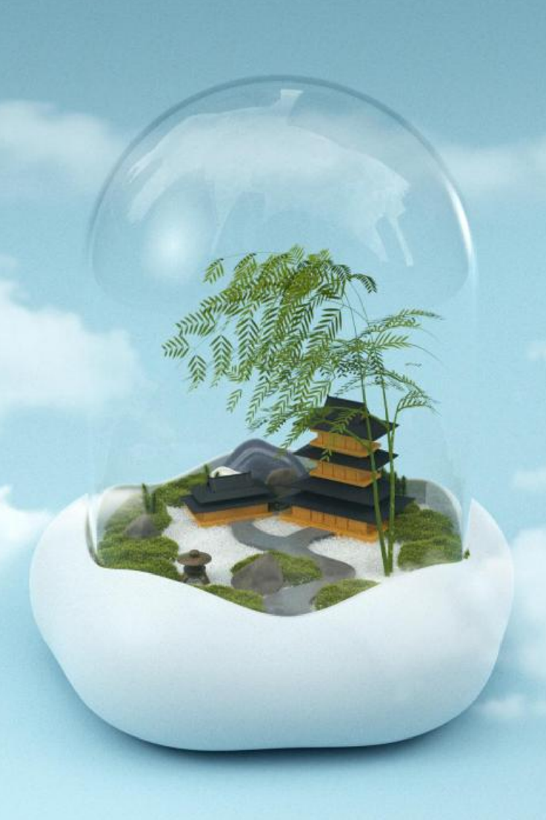 江苏省园博园文创产品设计——生态瓶